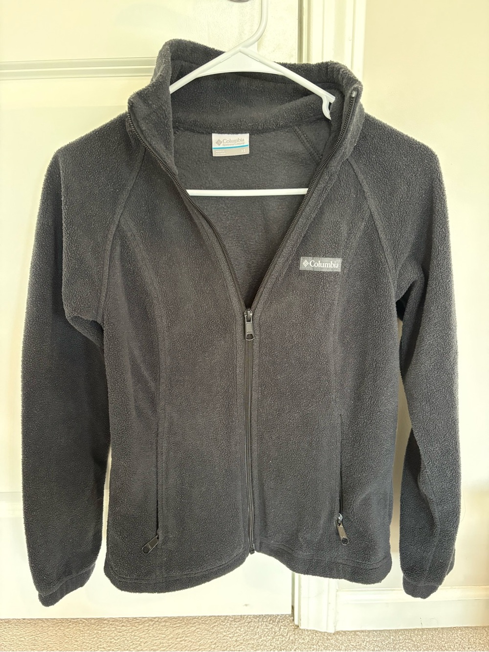Columbia Women's Dark Gray Full-Zip Fleece Jacket